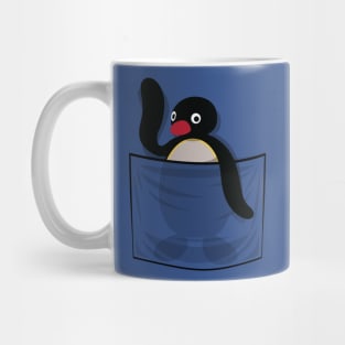 Pocket penguin Mug